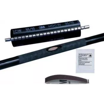 3M HDCW-80/25-250, Rura termokurczliwa, Czarny, 25 cm, 9,3 cm, 1 szt., 2,5 cm