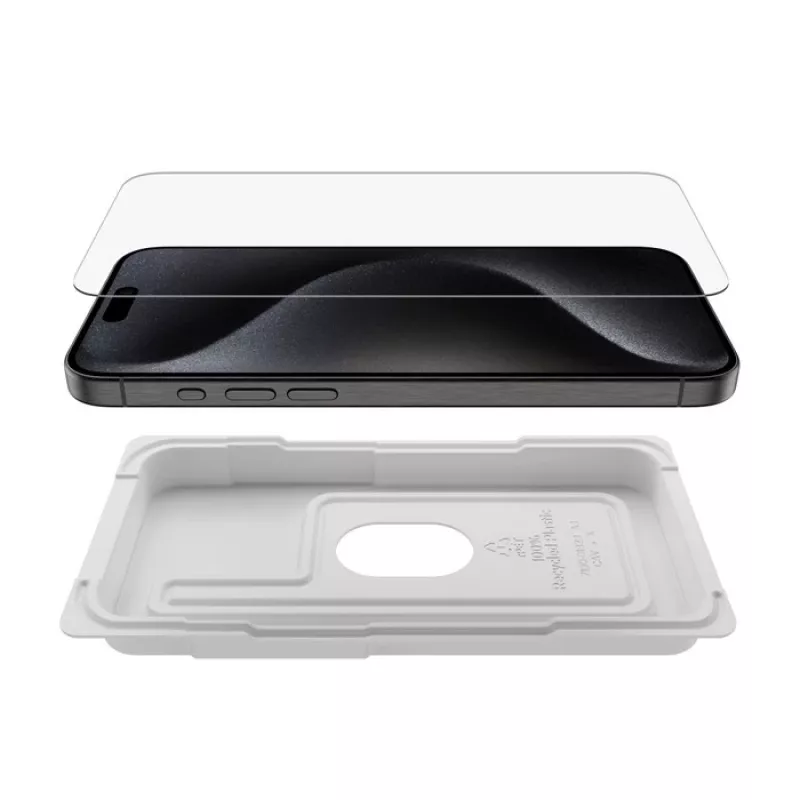 Osłona ekranu Belkin ScreenForce iPhone 16 Pro Max Antybakteryjna Odporna na uderzenia i zarysowania