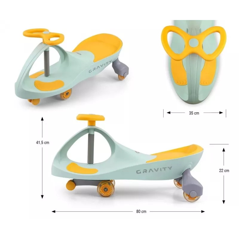 Gravity ride Gravity lime-yellow