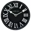 NeXtime klok 5187zw London Table, Ø16 cm, na ścianę, czarny/biały