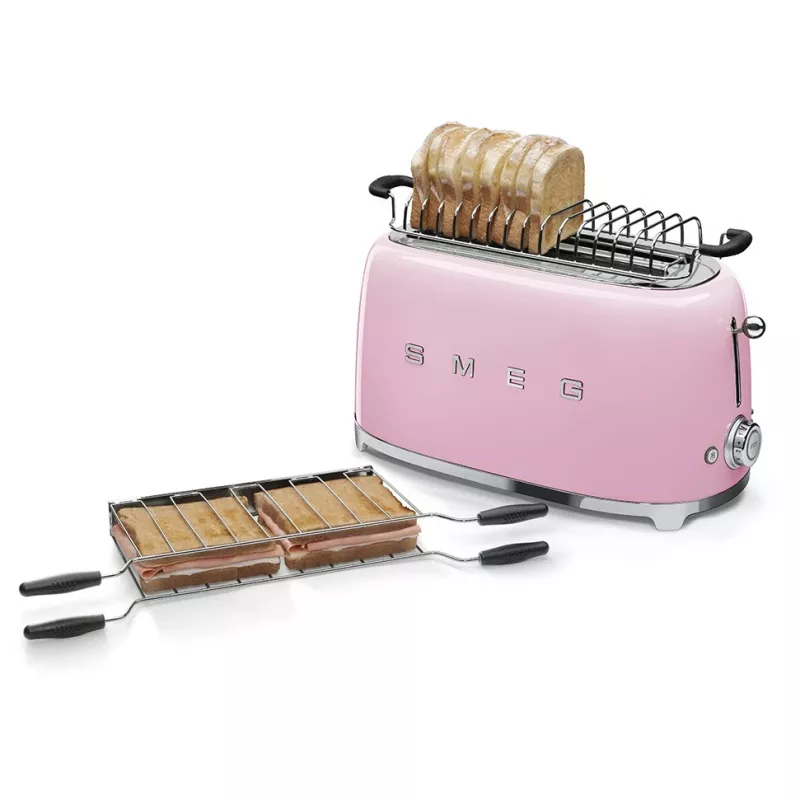 Smeg 50's Style Toaster TSF02PKEU Różowy