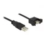Kabel USB DeLOCK 1m 2xUSB2.0-A