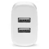 ŁADOWARKA SIECIOWA 2X USB 2,4A 12W BIAŁA