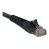 Eaton Tripp Lite Series Cat6 Gigabit Snagless Molded (UTP) Ethernet Cable (RJ45 M/M), PoE, Black, 5 ft. (1.52 m) - Kabel krosowy - RJ-45 (M) do RJ-45 (M) - 1.52 m - UTP - CAT 6 - Mou