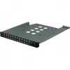 Inter-Tech IPC 1U-1404 Rack czarny, stal nierdzewna