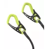 Lonża asekuracyjna Edelrid kabel COMFORT TRI — czarno-zielona, 532 g, minimalna waga użytkownika 40 kg
