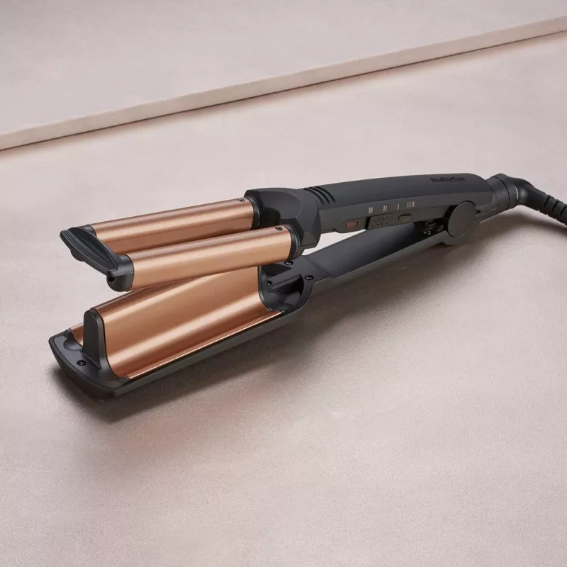 Lokówka BaByliss Deep Waves Warm Black, Orange 98.4 (2.5 m)