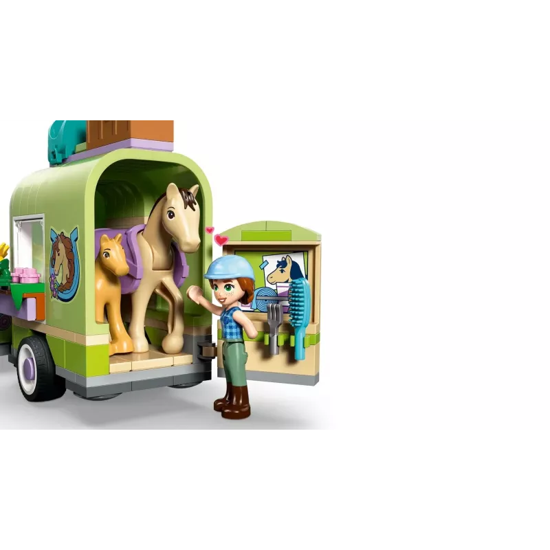LEGO FRIENDS 42695 Przyczepa dla konia i źrebaka