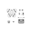 Dron DJI Flip 4 wirniki, kamera 48 MP, wideo 3840×2160, bateria 3110 mAh, czarny/biały