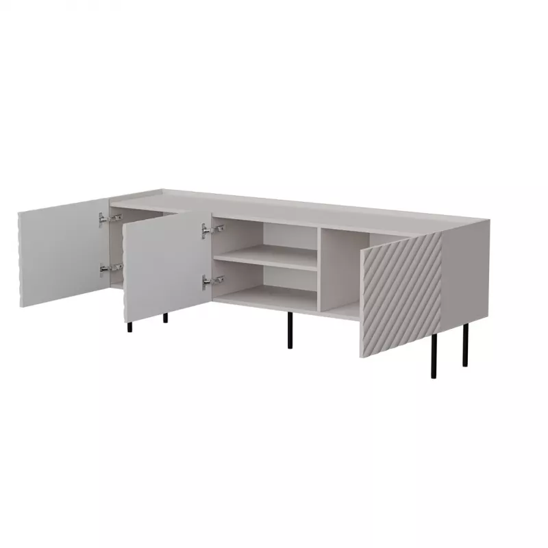 Cama LUCCA 3D szafka TV 165x40x59 kaszmir