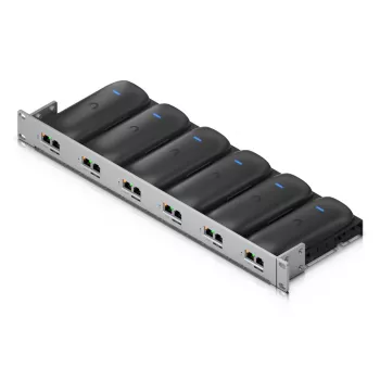 Półka rack Ubiquiti UACC-AI-Port-RM Czarna Szary Poliwęglan Stal