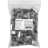 Złącze modularne RJ45 QOLTEC 54556 CAT6 FTP, srebrne, 18×22×11 mm, opakowanie 100 szt.