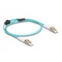 DeLOCK Kabel światłowodowy LC Duplex na LC Duplex OM3 1 m