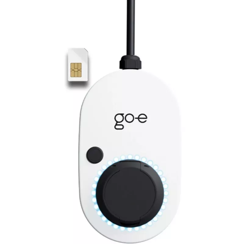 Ładowarka Gemini 2.0, 11 kW (16A 3-fazowa), Wallbox Biało-czarna, bez kabla, 4G/LTE