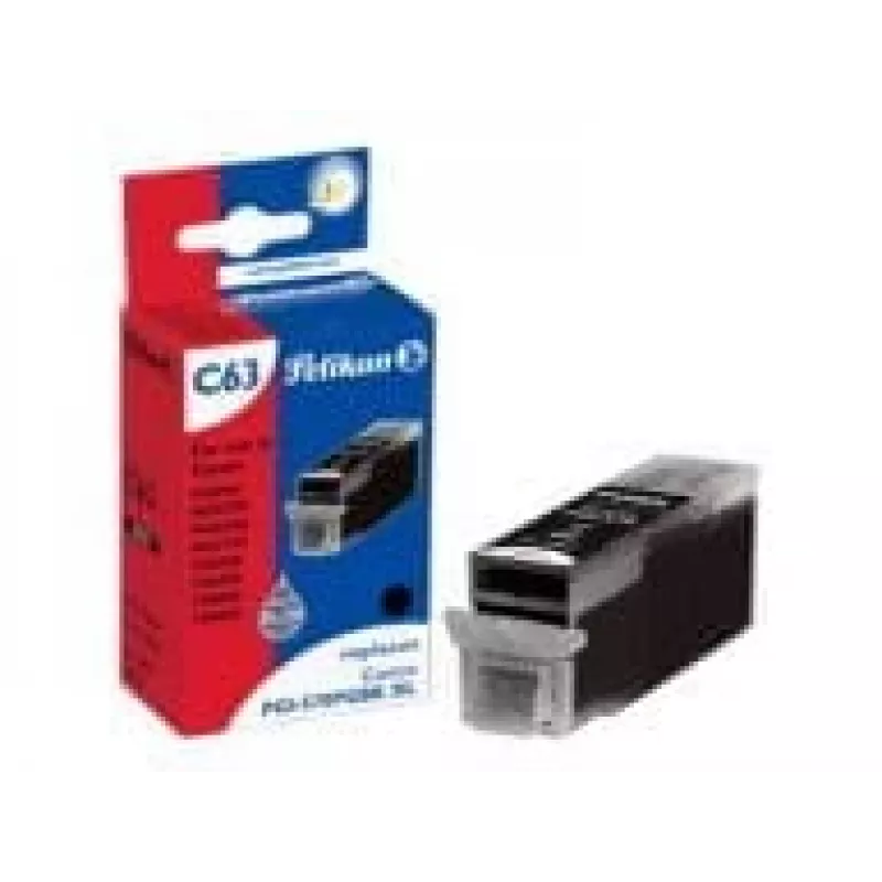 Pelikan C63 - 24 ml - Schwarz - kompatibel - Tintenpatrone (Alternative zu: Canon PGI-570PGBKXL)
