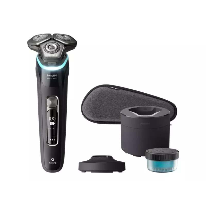 Golarka męska Philips SHAVER Series 9000 S9976/55, golarka rotacyjna, trymer, czarna