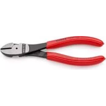KNIPEX Przecinak dźwigniowy o dużej sile cięcia 160 mm, powłoka z tworzywa sztucznego