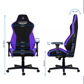 Nitro Concepts S300 fotel gamingowy - Nebula Purple