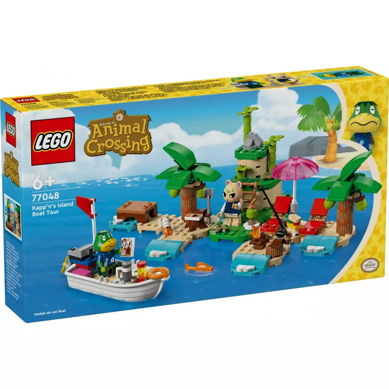 Zestaw konstrukcyjny LEGO 77048 Animal Crossing Rejs łodzią z Wyspą Kapitana