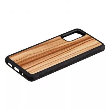 Etui na telefon man and wood Galaxy S20 cappuccino Czarny — ochronne etui do smartfona Samsung Galaxy S20