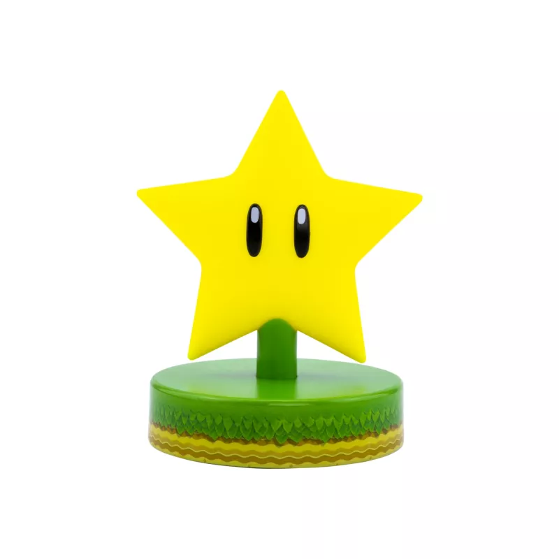 Lampa stołowa Paladone Super Mario Super Star Icon Light — dekoracyjna lampka nocna LED