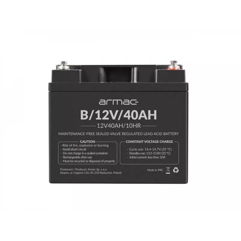 Uniwersalna bateria żelowa do UPS Armac B/12V/40Ah