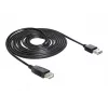 Kabel USB DeLOCK EASY-USB 2.0-A 5m Czarny