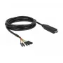Kabel szeregowy DeLOCK 63946 USB 2.0 Type-C 2m Czarny