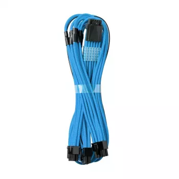 Kabel CableMod C-Series PRO ModMesh 12VHPWR do 3x PCI-e dla Corsair - 60 cm, jasnoniebieski