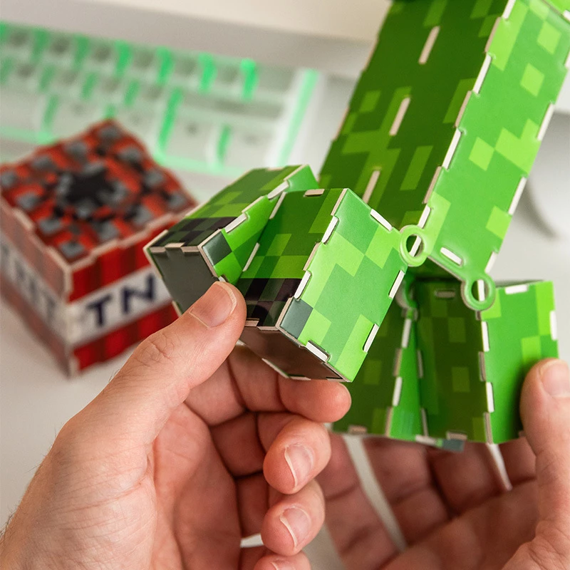 Zestaw konstrukcyjny Paladone Minecraft Creeper – zestaw do zbudowania figurki Creepera