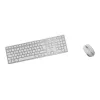 CHERRY DW 9100 cienki klawiatura z myszką w zestawie uniwersalna RF Wireless + Bluetooth czeski, słowacki srebrny