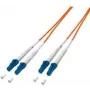 Lightwin LDP-50 LC-LC 0.5 Kabel światłowodowy 0,5 m OM2 Pomarańczowy (LDP-50 LC-LC 0.5)