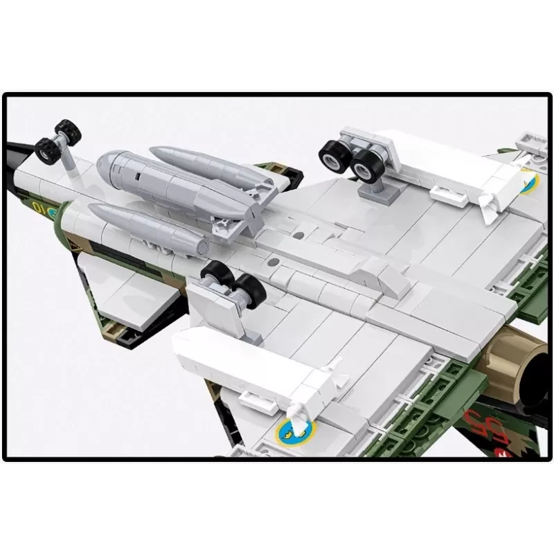Zestaw konstrukcyjny Cobi Blocks Saab AJS 3 Viggen 911 szt. model do składania, 911 elementów
