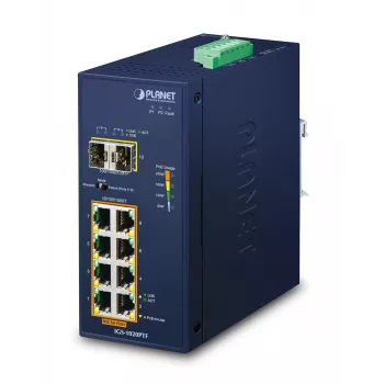 Niezarządzalny przełącznik PLANET IP30 Ind 8-P 10/100/1000T