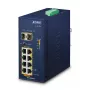 Niezarządzalny przełącznik PLANET IP30 Ind 8-P 10/100/1000T