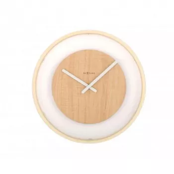 NeXtime klok 3046 Wood Loop, Ø30 cm, ścienna, drewno