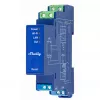 Wbudowany ściemniacz Shelly Pro Dimmer 0/1-10V PM — bezprzewodowy, 110–240V, 3W czuwanie, niebieski, 19×69×94 mm