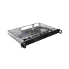 Obudowa rack Lanberg SC01-3001-10B 1U czarna 4 wentylatory