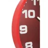 Zegar ścienny NeXtime Dash Red 3053ro, Ø35 cm, czerwony/srebrny