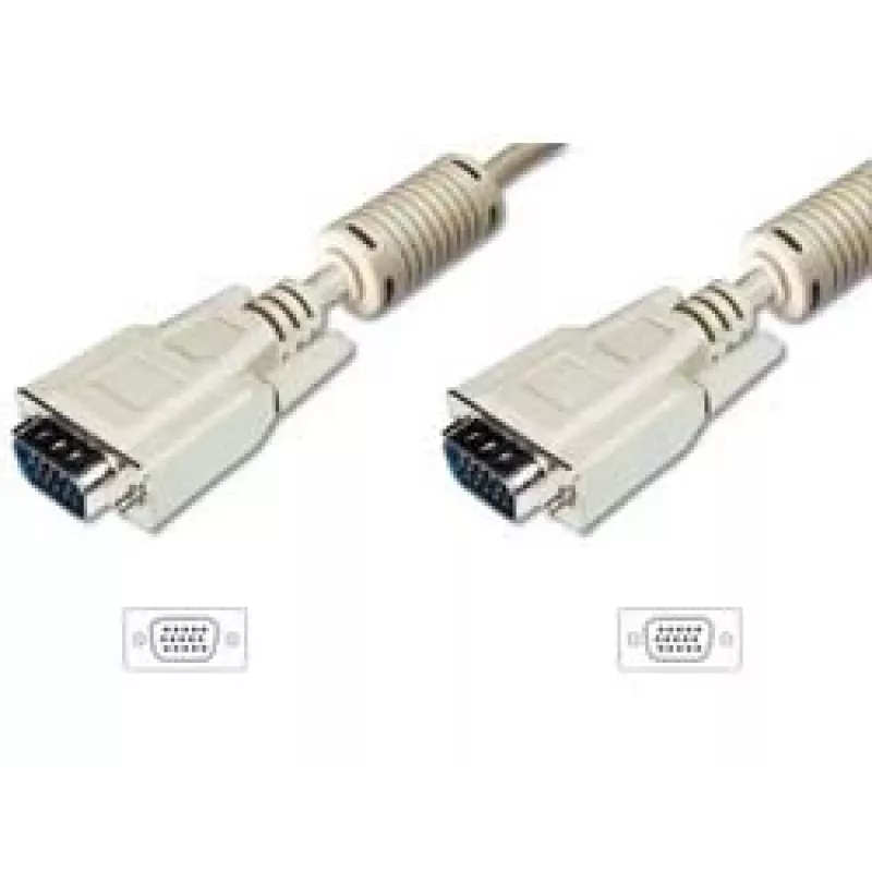 Kabel połączeniowy VGA do monitora Digitus AK-310103-018-E