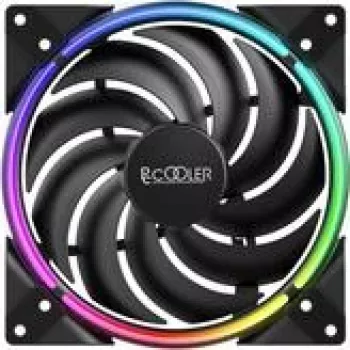 Wentylator do obudowy 140mm RGB PCCOOLER CORONA-MAX-RGB 1000–2000 RPM