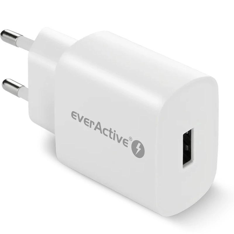 ŁADOWARKA DO TELEFONU 1X USB 18 W QC 3.0 BIAŁA