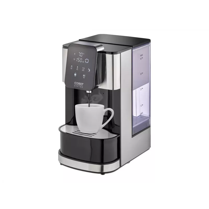 Czajnik elektryczny Caso Turbo Hot Water Dispenser HW 1660 — 4 L, 2600 W, czarny/stal nierdzewna