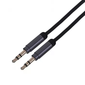 Gembird CCAP-444-1M Kabel audio 3,5 mm Czarny (CCAP-444-1M)