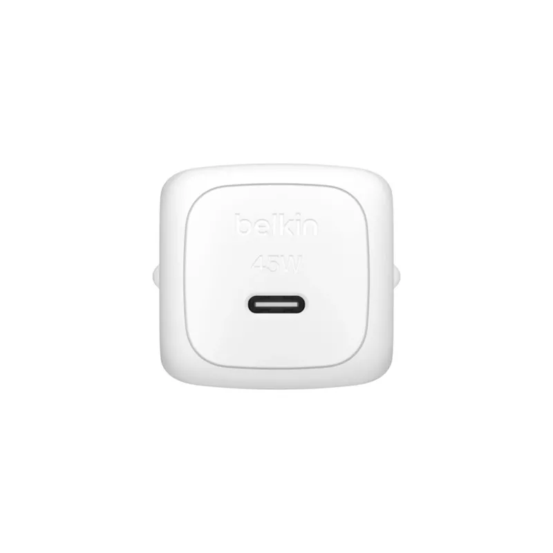 Ładowarka sieciowa Belkin WCA013kqWH uniwersalna szybkie ładowanie USB typu C 1 port biała