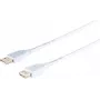 Przedłużacz USB ShiverPeaks 77123-W — High Speed USB 2.0 A męski na A żeński, długość nieokreślona