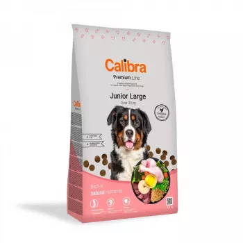 CALIBRA Premium Line Junior Large Chicken - sucha karma dla psa - 12kg