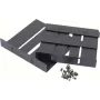 Kątowy uchwyt rackowy Omnitronic 30100937 3U do montażu sprzętu audio w szafach 19-calowych