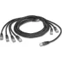 Kabel sieciowy DeLOCK Czarny 5 m Cat5e U/UTP 90121