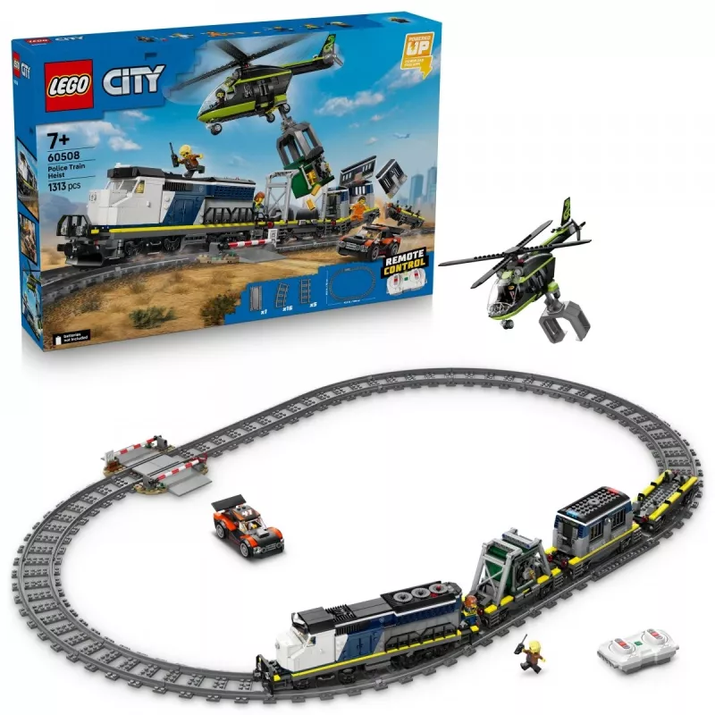 Bricks City 60508 Napad na pociąg policyjny